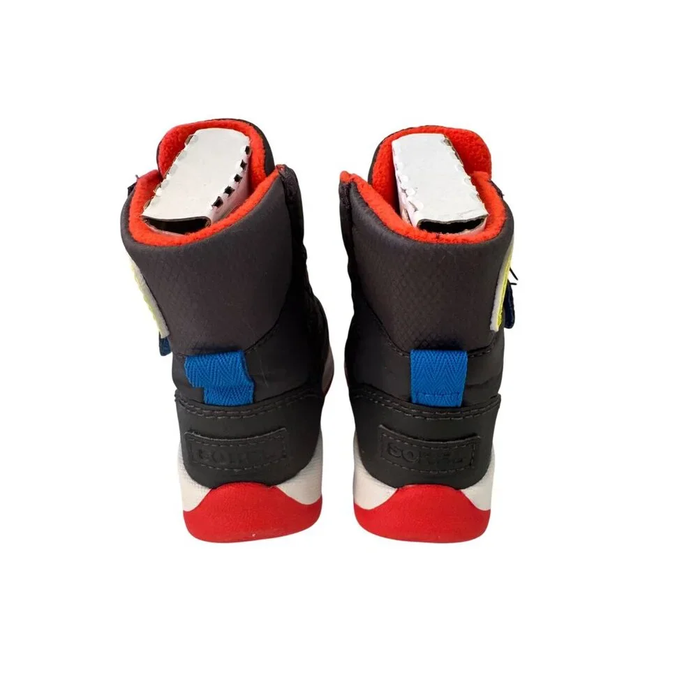 Sorel Toddler Whitney II Strap Size 5 Infant Jet Poppy Red NWB
